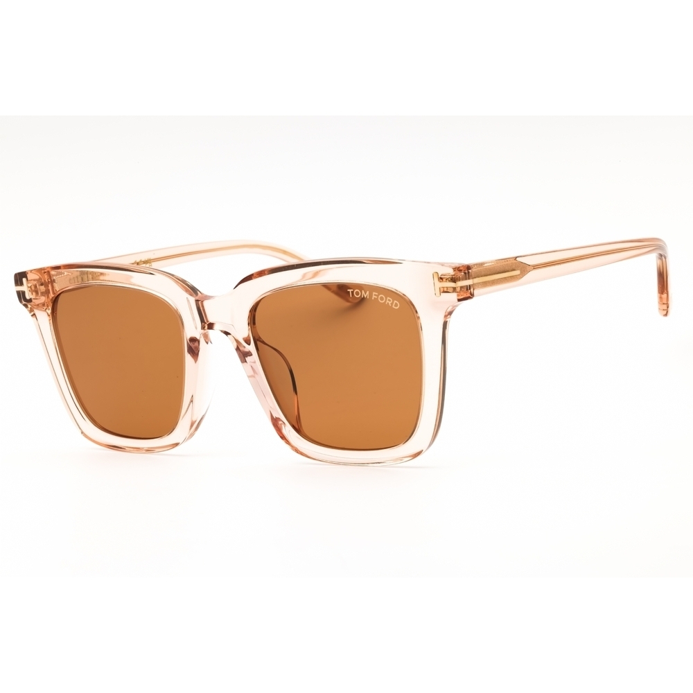 NWT Tom Ford FT0970-K Pink Rectangle 52mm Sunglasses